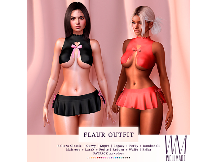 [WellMade] Flaur Outfit