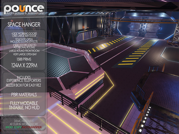 POUNCE - PREFAB Space Hangar