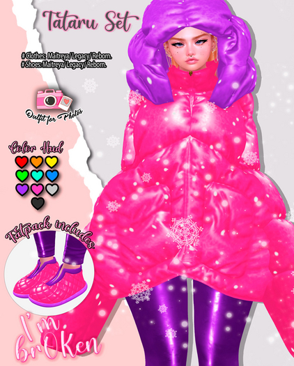 [I'M BROKEN] TATARU WINTER SET (FATPACK)