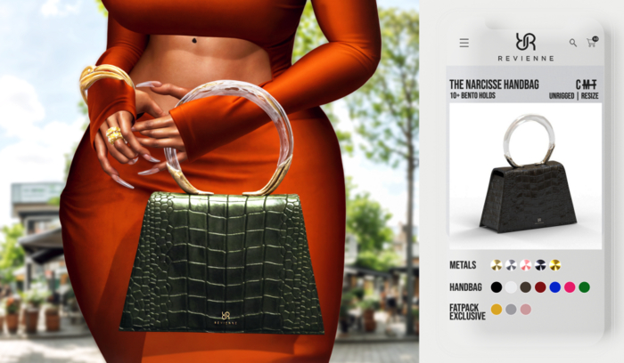 Revienne: The Narcisse Handbag [FATPACK]