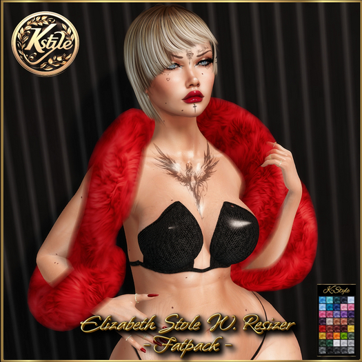 [K-Style] ELIZABETH STOLE - FATPACK