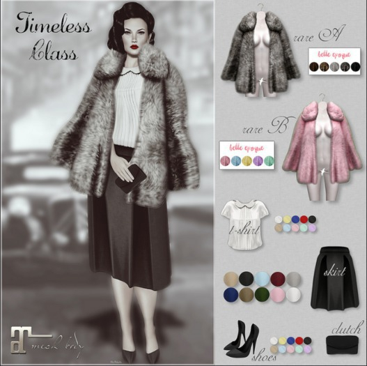 Belle Epoque { Timeless Class } Clutch White