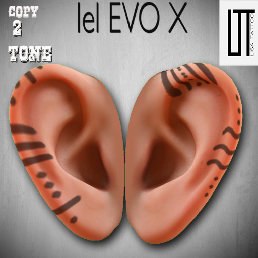 "Lisa tattoo ears evox Line