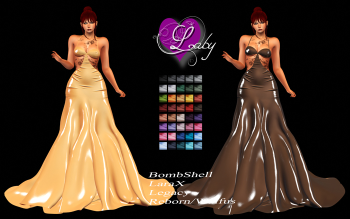 Laby's Dress Marilyn Shine Fatpack