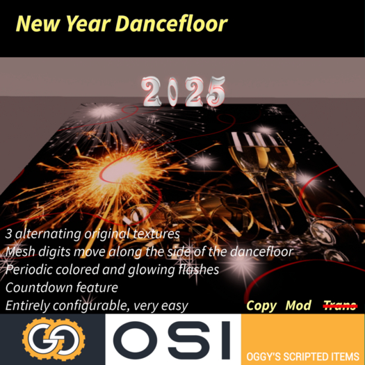 New Year Dance Floor