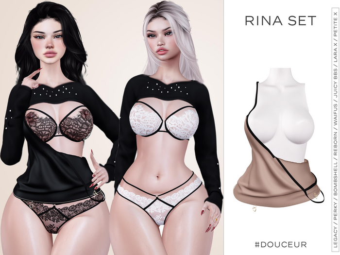 #DOUCEUR - RINA SET - TOP beige