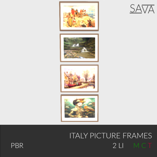 Italy picture frame