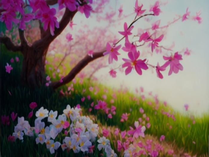 Spring Colors Texture