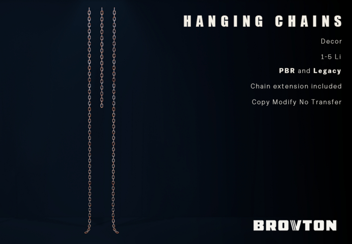 Brovton Hanging Chains Rusted PBR With Fallback