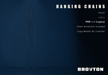 Brovton Hanging Chains Black PBR With Fallback