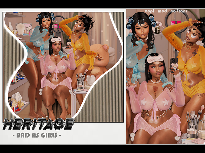 HERITAGE - BAD AS GIRLS