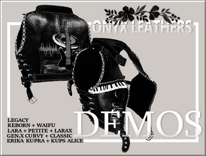 Demos for Black Music Vest - v3
