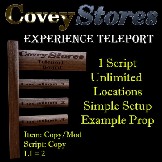 Covey Teleport Board