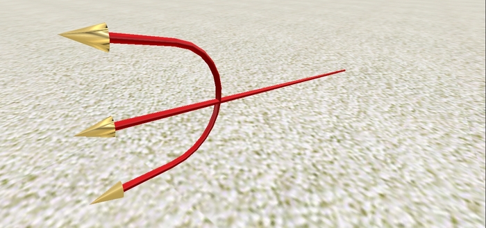 Gold-Tipped Devil Spear 