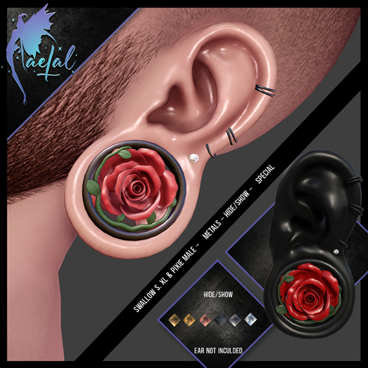 FaeTal - Rose - Swallow S, XL & Pixie Male DEMO
