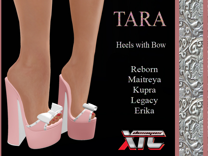 XTC Tara Heel Pink