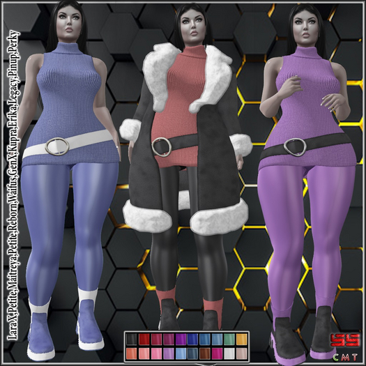 [SS] Moreen Outfit Pack 1 DEMO [ 13 mesh size ]