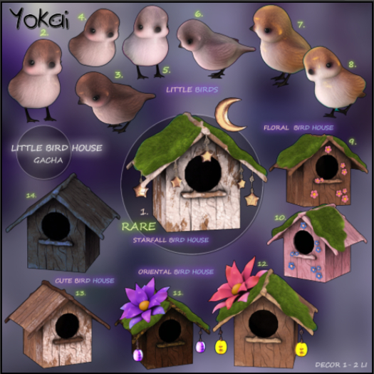 3.YOKAI - Little Bird House - Brown Little Bird (searching)