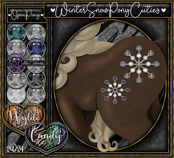 Open Pony: Winter Snow Pony Cuties .::Candy:Box:B::.