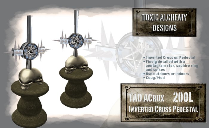 :::TAD::: Acrux Inverted Cross Pedestal