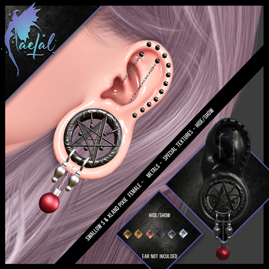 FaeTal - Nocturne-  Swallow S, XL & Pixie Female DEMO