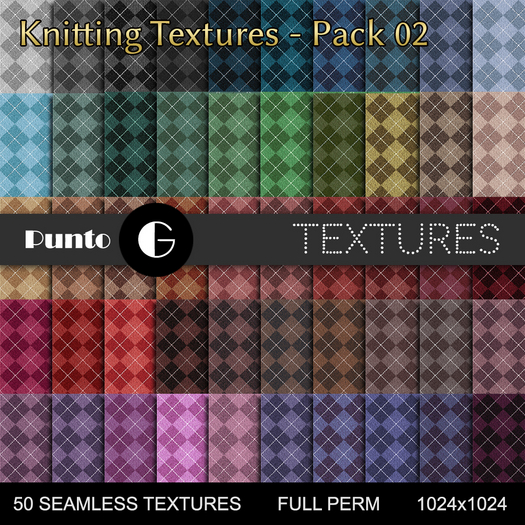 Full Perm Textures - Knitting Pack 02