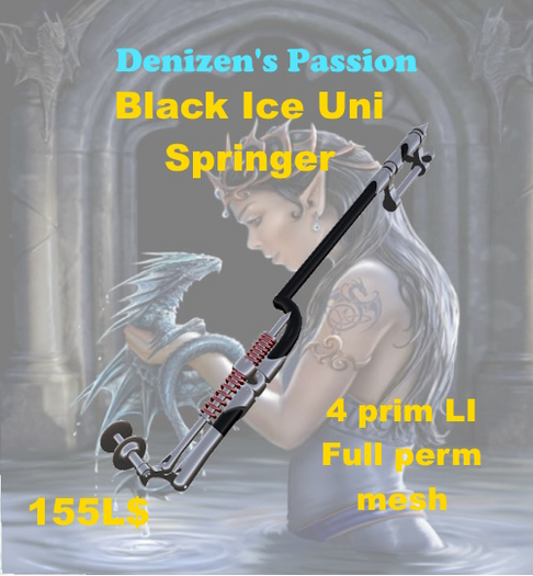 Black Ice UniFork Springer