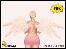 Meshuga PBR Valentines Cupid Wings FULL PERM MESH