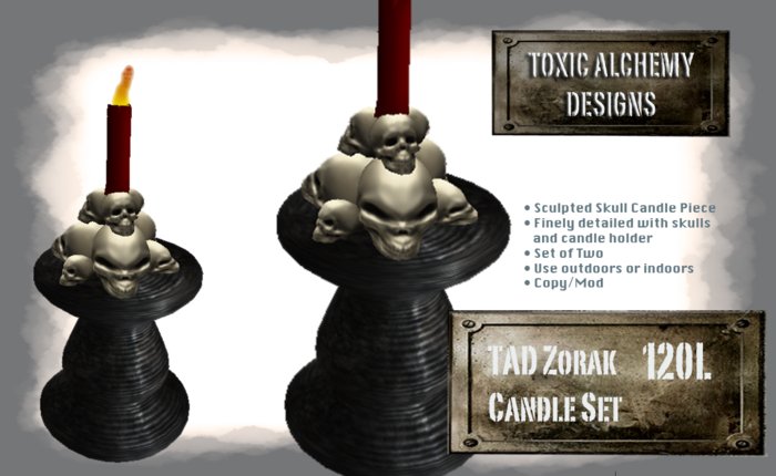 :::TAD::: Zorak Candle Set