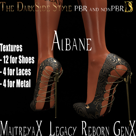 TDSS Albane High Heels Pbr nonPbr Fatpack