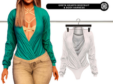 Addams "Greta" Hearts Bodysuit #01