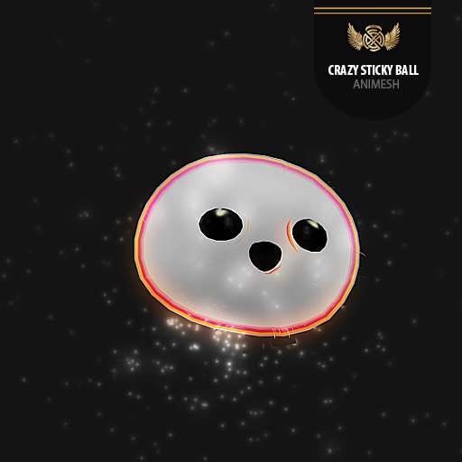 Crazy Sticky Ball-White