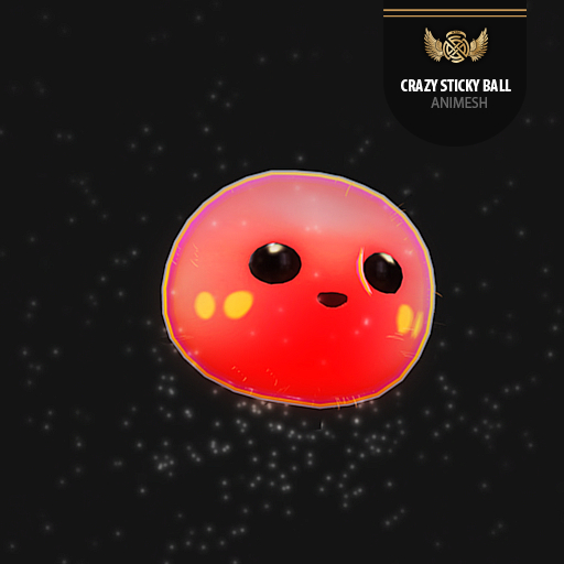 Crazy Sticky Ball-Red