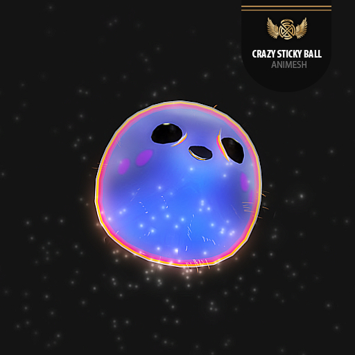 Crazy Sticky Ball-Picton Blue