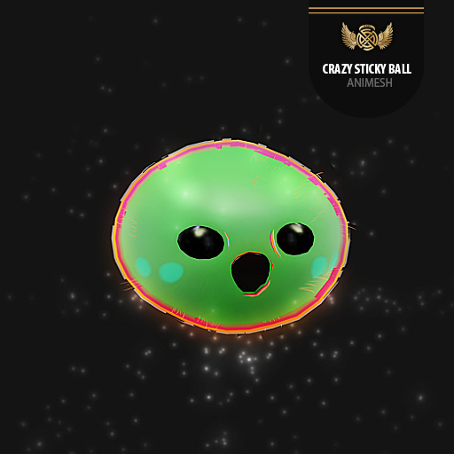 Crazy Sticky Ball-Malachite-SALE 