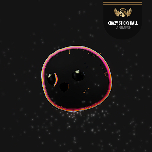 Crazy Sticky Ball-Black