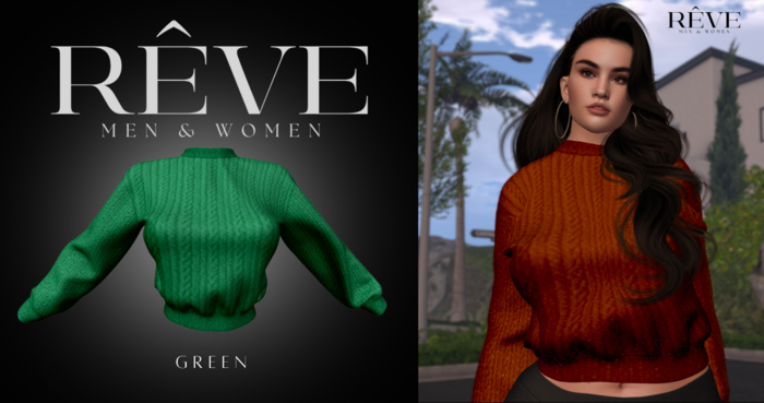 REVE Autumn Knit - Green (Add)