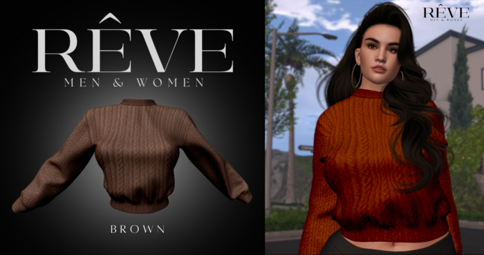 REVE Autumn Knit - Brown (Add)
