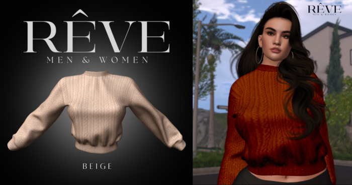 REVE Autumn Knit - Beige (Add)