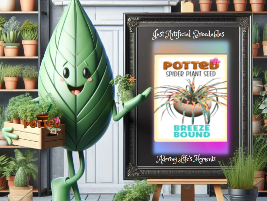 Potted: Spider Plant Seed: Breeze Bound