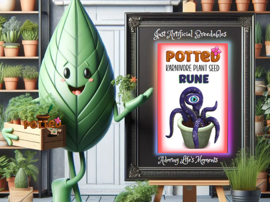 Potted: Karnivore Plant Seed: Rune
