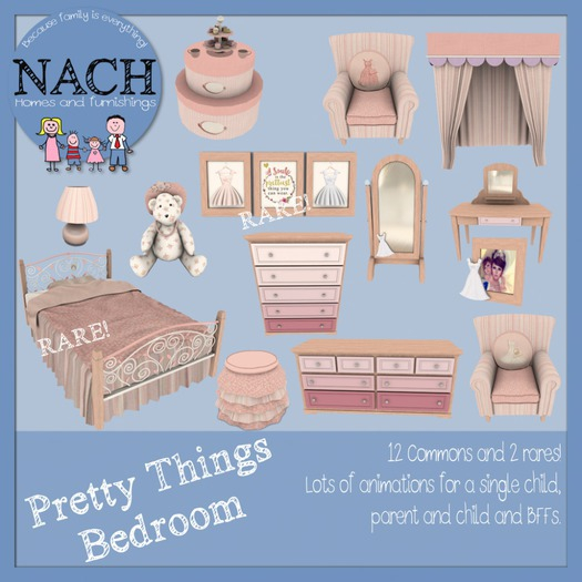 1. NACH Pretty Things Bed RARE