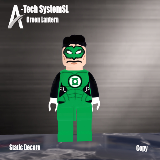 A-Tech - Green Lantern Lego Figure