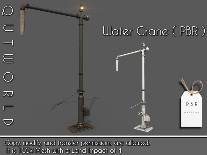 .::QUTWORLD Water Crane_PBR::.FP 