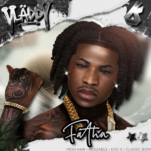 Vladdy, bLk // "Fatha" Dreadlocks (Fatpack) (EVO X + CLASSIC BOM)