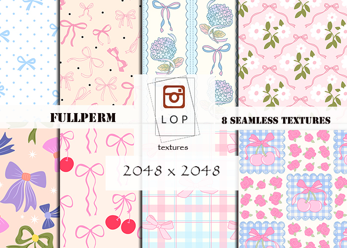 LOP COQUETTE BOW TEXTURES PACK 2