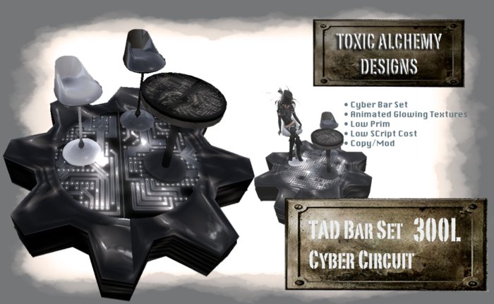 :::TAD::: Cyber Circuit Bar Set