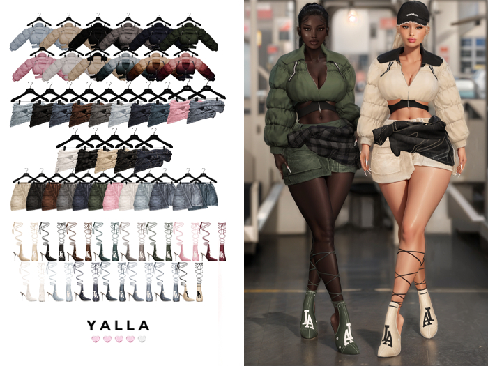 #Unpack me! YALLA ~ Alissa Collection [MEGAPACK]