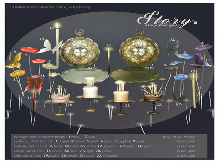 {anc} story. / mushroom (L) poison