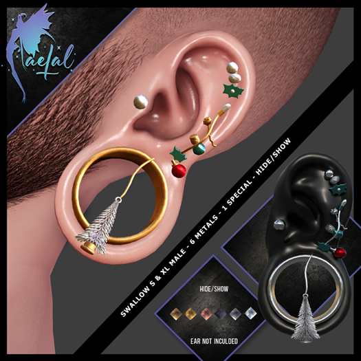 FaeTal -Ear 118 - Swallow S & XL Male